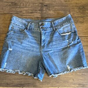 Casual Blue Jean Shorts for Women